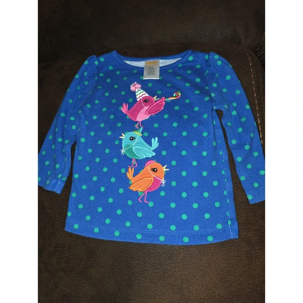 Gymboree sweet music bird top jeans 6 12 months and hat 0 12 months baby outfit